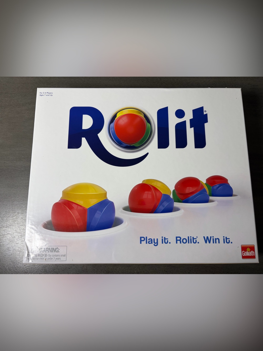 Hasbro Rolit Strategy Game - Red, Blue, Yellow, Green